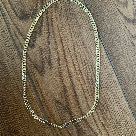 Other - Gold Tone Yellow Gold Plated  Chain Necklace 24 inches.